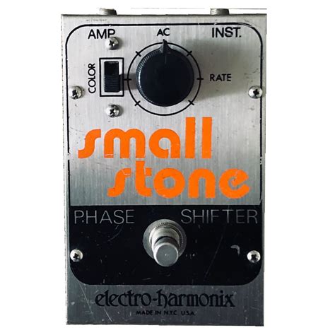 electro harmonixsmall stone big box|Vintage EHX Small Stone, MXR Dyna Comp .